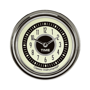 Classic Instruments NT92SLC Nostalgia VT 2 5/8" Clock