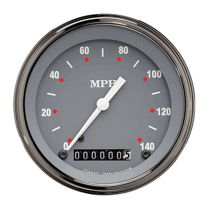 Classic Instruments SG55SLF SG 3-3/8" Speedometer 140 MPH