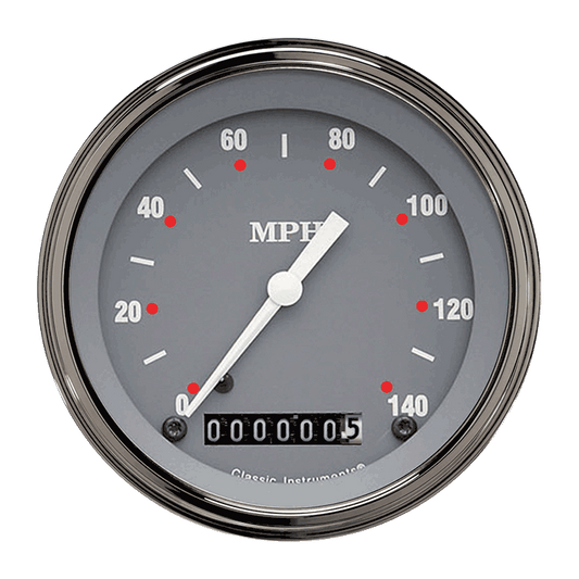 Classic Instruments SG55SLF SG 3-3/8" Speedometer 140 MPH