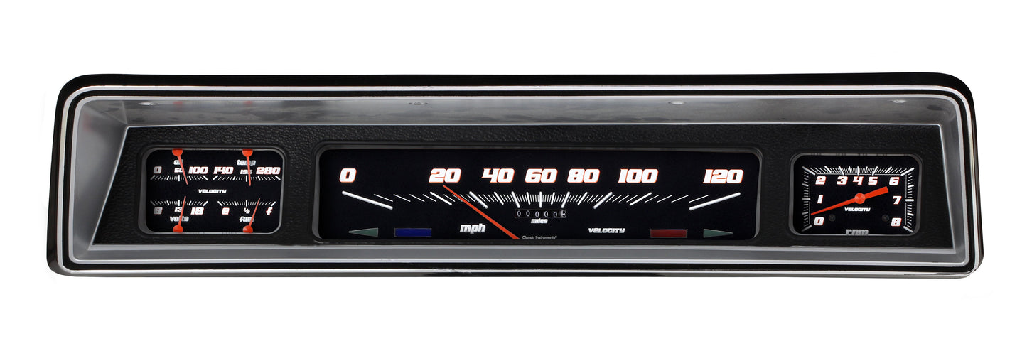 Classic Instruments NO66VSB-LS Velocity Black 1966-67 Nova Package LS Sending Unit