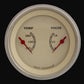 Classic Instruments VT74SLF Vintage - Dual Gauge 3-3/8" Temp & Volt