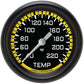 Classic Instruments AX329YBPF Autocross Yellow 2 5/8" Stock Eliminator Temp. Gauge
