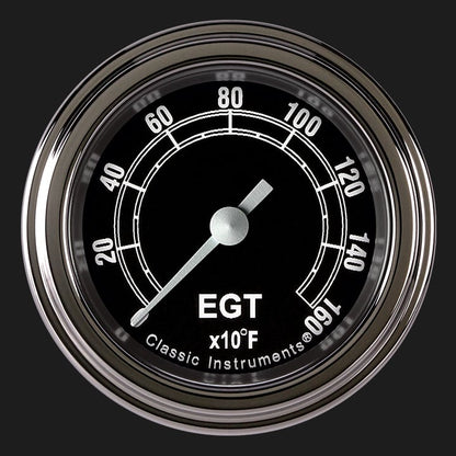 Classic Instruments TR198SLF Traditional 2 1/8" Exhaust Gas Temp. Gauge