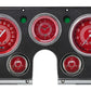 Classic Instruments CT67V8RS V8 Red Steelie 1967 - 72 Chevy Truck Package