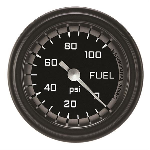 Classic Instruments AX146GBLF Autocross Grey w/ Black Bezel 2-1/8" Full Sweep