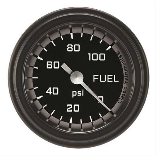 Classic Instruments AX146GBLF Autocross Grey w/ Black Bezel 2-1/8" Full Sweep