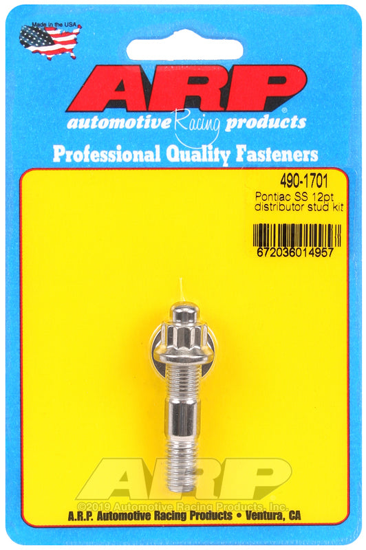 ARP 490-1701 Pontiac SS 12PT Distributor Stud Kit
