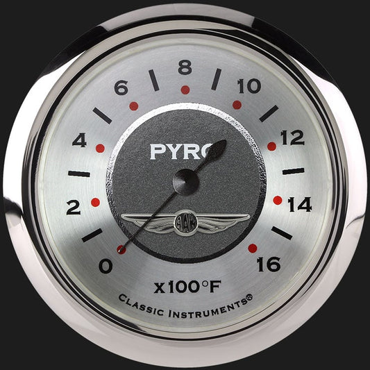 Classic Instruments AW398SRC All American 2 5/8" Exhaust Gas Temp. Gauge