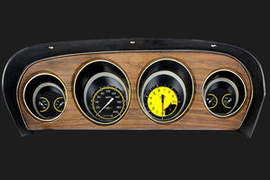 Classic Instruments MU69AXY AutoCross Yellow 1969-70 Mustang