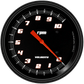 Classic Instruments VS71BBLF Velocity Black - Tachometer 8K RPM 4-5/8"