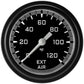 Classic Instruments AX399GBLF Autocross Gray 2 5/8" ExternalAir Temp. Gauge