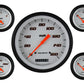 Classic Instruments VS54WBLF Velocity White w/ Black Bezel 4 - 5/8" Speedo, 2 1/