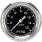 Classic Instruments AX398GAPF Autocross Gray 2 5/8" Exhaust Gas Temp. Gauge