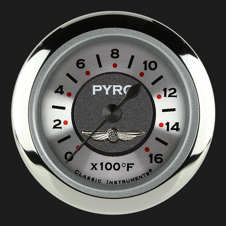 Classic Instruments AW198SRC All American 2 1/8" Exhaust Gas Temp. Gauge