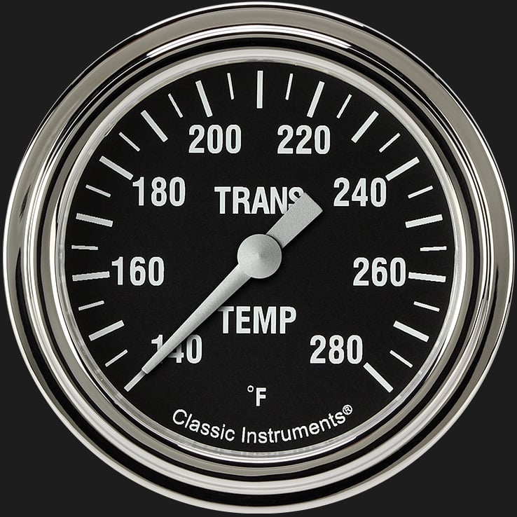 Classic Instruments HR327SLF Hot Rod 2 5/8" Transmission Temperature Gauge