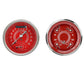 Classic Instruments V8RS32SHC V8 Red Steelie 3-3/8" Ultimate & Quad