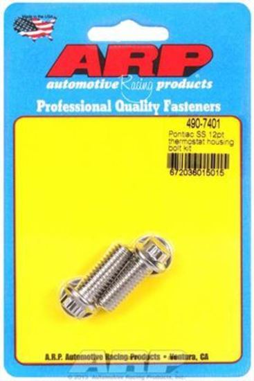 ARP 490-7401 Pontiac SS 12PT Thermostat Housing Bolt Kit
