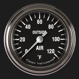 Classic Instruments HR199SLF Hot Rod 2 1/8" Outside Air Temp. Gauge