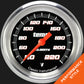Classic Instruments VS329BAPF Velocity Black 2 5/8" Stock Eliminator Temp. Gauge