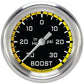 Classic Instruments AX341YAPF Autocross Yellow 2 5/8" Boost/Vac Gauge