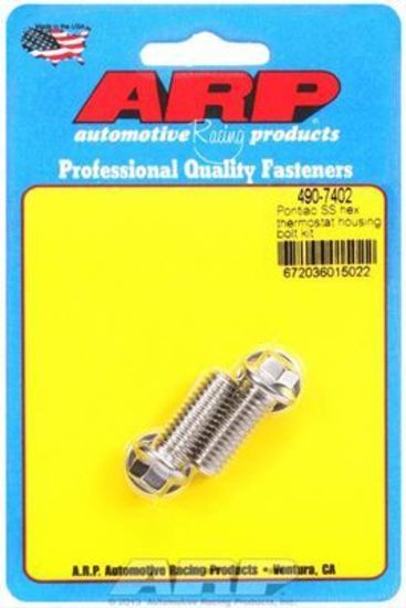 ARP Fasteners ARP490-7402 490-7402 Pontiac SS Hex Thermostat Housing Bolt Kit