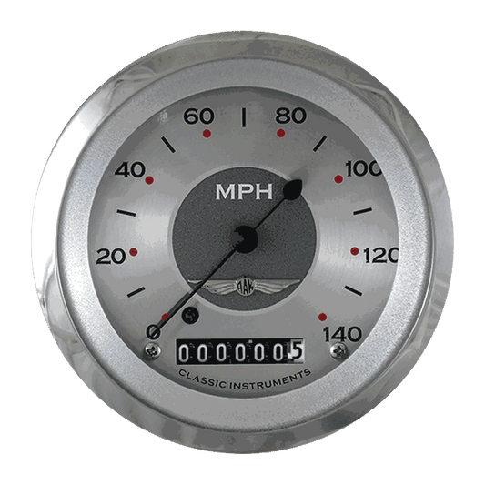 Classic Instruments AW55SRC All American 3-3/8" Speedometer 140 MPH