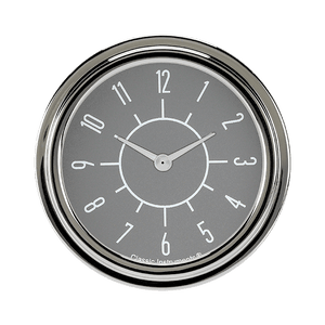 Classic Instruments SX92GSLF 6-Pack Matching Gray 2 5/8" Clock