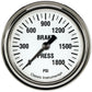 Classic Instruments WH367SLF White Hot 2 5/8" Brake Pressure Gauge