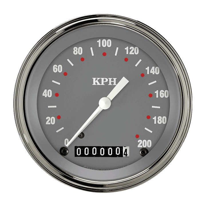 Classic Instruments SG59SLF SG - Speedometer Gauge 3-3/8" (stock KPH)