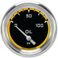 Classic Instruments AX281YAPF Autocross Yellow w/ Aluminum Performance Bezel