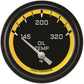 Classic Instruments AX228YBLF Autocross Yellow w/ Black Bezel 2 5/8" Oil Temp