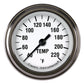 Classic Instruments WH129SLF White Hot 2 1/8" Stock Eliminator Temp. Gauge