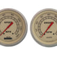 Classic Instruments VT51SLF Vintage - 6 Gauge Set w/ Stainless Steel