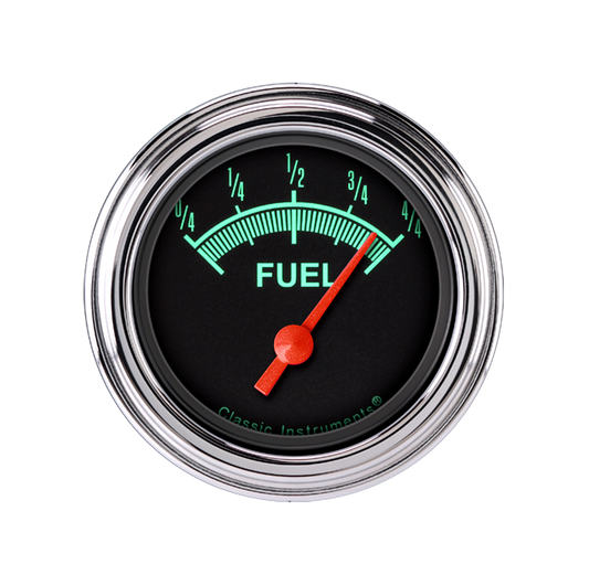 Classic Instruments GS09SLF G-Stock - Fuel Gauge 240-33 OHM 2-1/8"