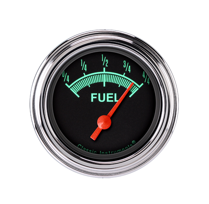 Classic Instruments GS12SLF G-Stock - Fuel Gauge 0-90 OHM 2-1/8"