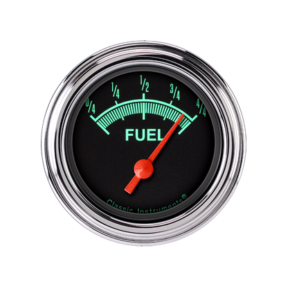 Classic Instruments GS12SLF G-Stock - Fuel Gauge 0-90 OHM 2-1/8"