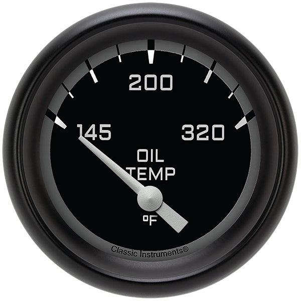 Classic Instruments AX228GBPF Autocross Grey w/ Black Performance Bezel 2 5/8