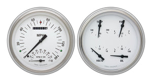 Classic Instruments CH51WH62 White Hot 1951-52 Chevy Car Package