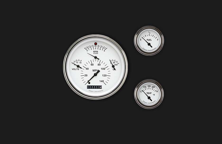 Classic Instruments TE01WSLF Tetra Series, White