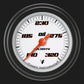 Classic Instruments VS128WBLF Velocity White - Oil Temp Gauge Full Sweep 2-1/8"