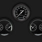Classic Instruments AX04GBLF AutoCross Gray Three Gauge Set