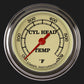 Classic Instruments VT197SLF Vintage 2 1/8" Cylinder Head Temp. Gauge