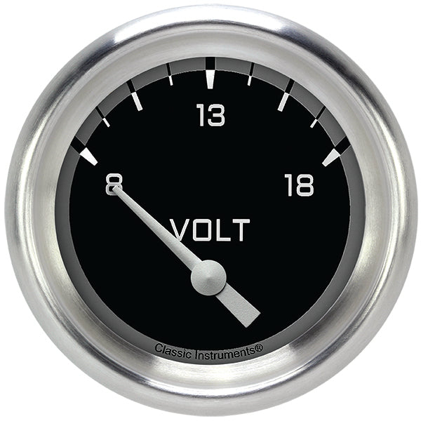 Classic Instruments AX230GAPF Autocross Grey w/ Aluminum Performance Bezel 2