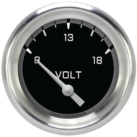 Classic Instruments AX230GAPF Autocross Grey w/ Aluminum Performance Bezel 2