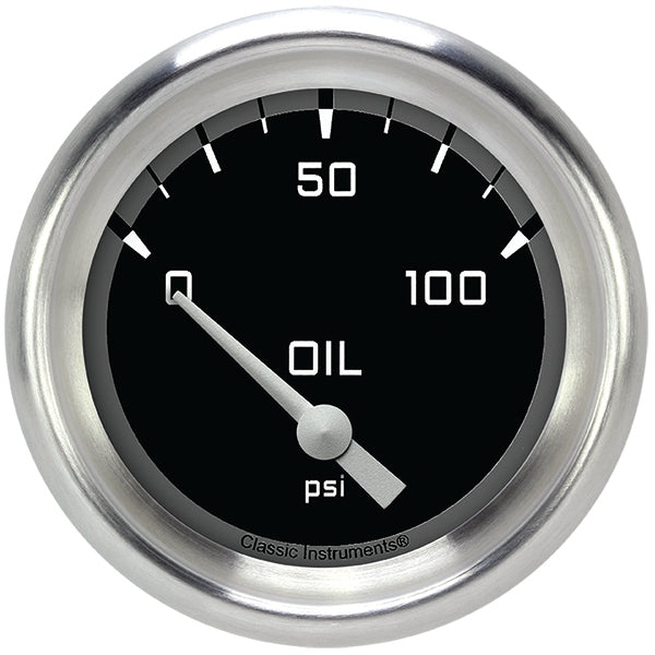 Classic Instruments AX281GAPF Autocross Grey w/ Aluminum Performance Bezel 2