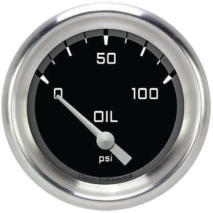 Classic Instruments AX281GAPF Autocross Grey w/ Aluminum Performance Bezel 2