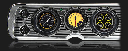 Classic Instruments CV64AXY AutoCross Yellow 1964-65 Chevelle Package