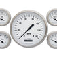 Classic Instruments WH54SLF White Hot 4 - 5/8" Speedo, 2-1/8" Fuel, Oil, Temp, V