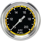 Classic Instruments AX394YAPF Autocross Yellow 2 5/8" Air Fuel Ratio Gauge