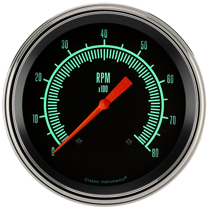 Classic Instruments GS71SLF G-Stock - Tachometer 8K RPM 4-5/8"